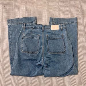 Everlane Wide Leg Ankle jeans size 28